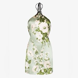 Reformation Silk Floral Mini Dress